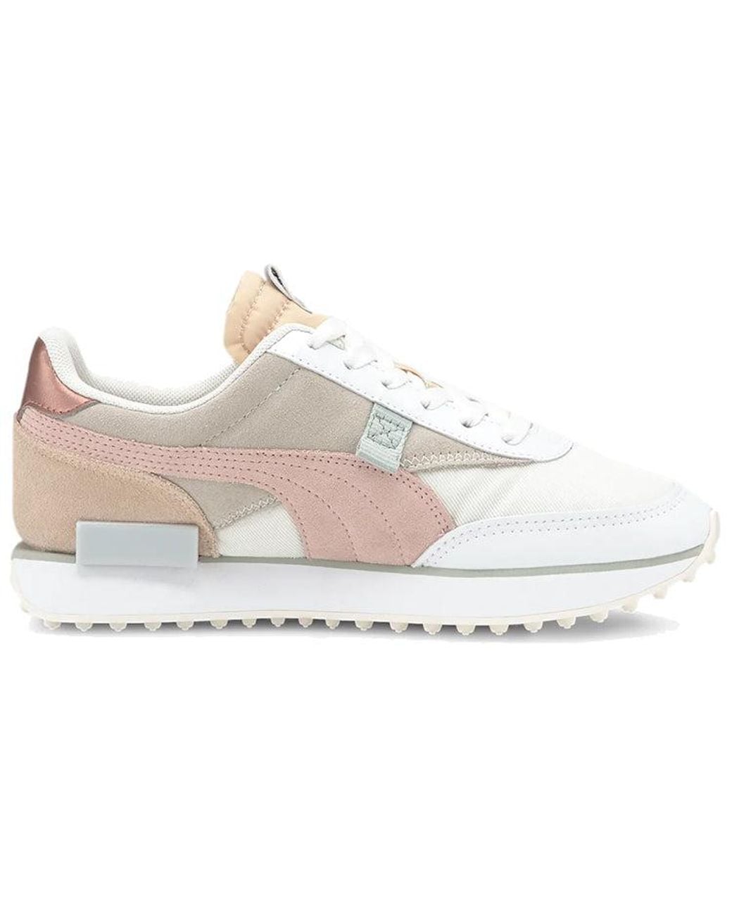 PUMA White (Wmns) Future Rider Soft Metal 'Natural Vanchetta'