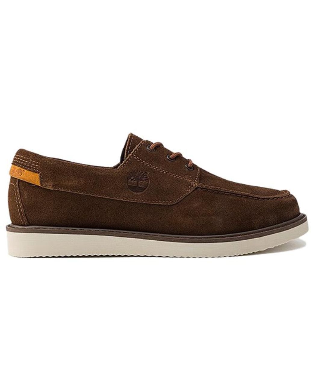 Timberland Brown Newmarket Ii Boat Shoes 'Cocoa' for men
