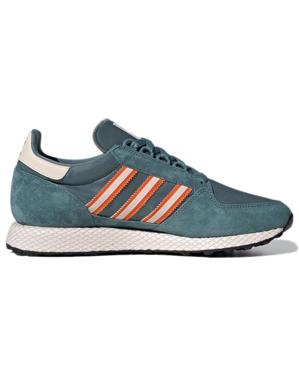 Adidas Blue Originals Forest Grove Running Shoes for men