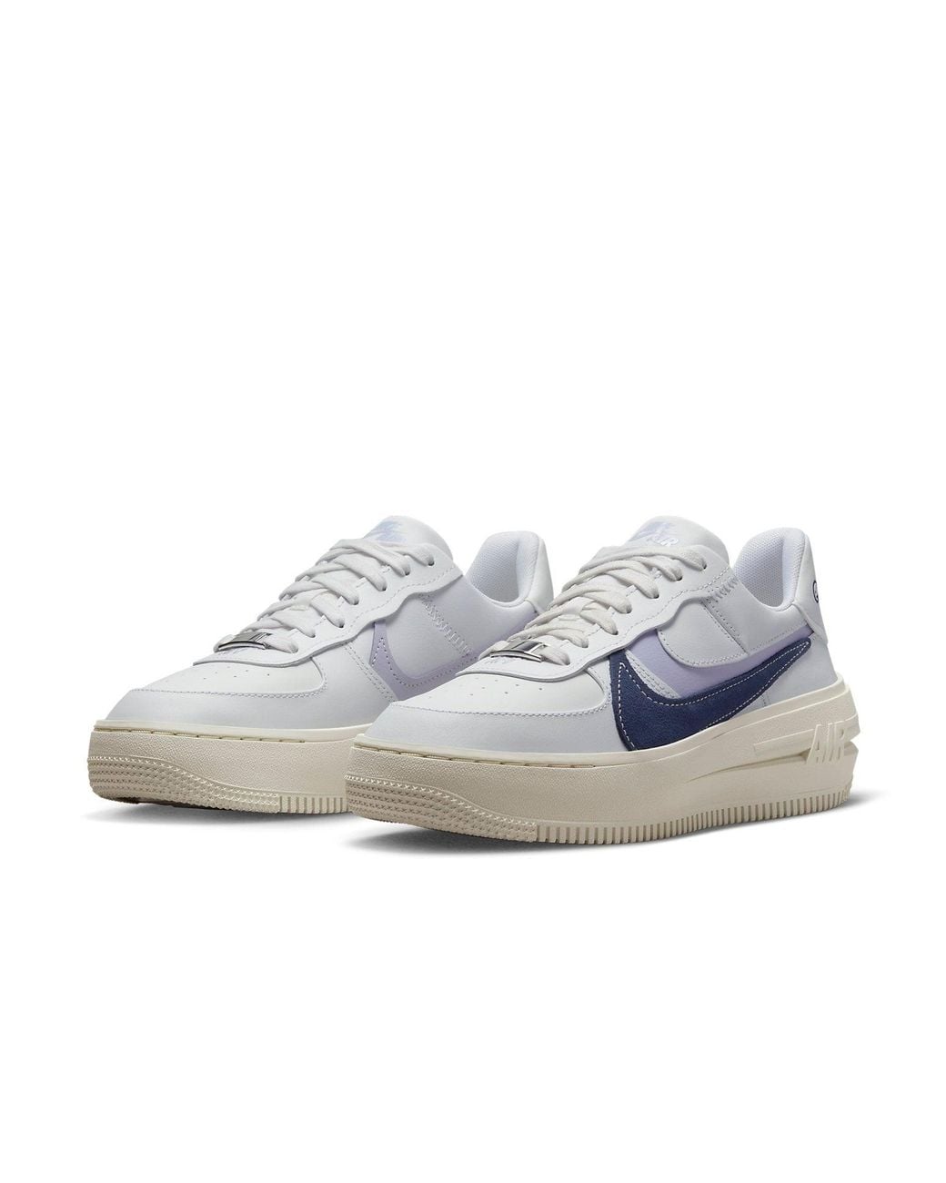 Nike Blue (Wmns) Air Force 1 Plt.Af.Orm 'Summit Oxygen'