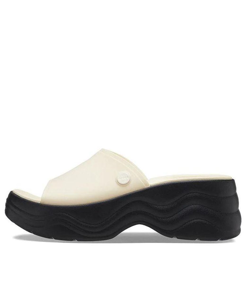 CROCSTM Black (Wmns) Skyline Slides 'Vanilla'