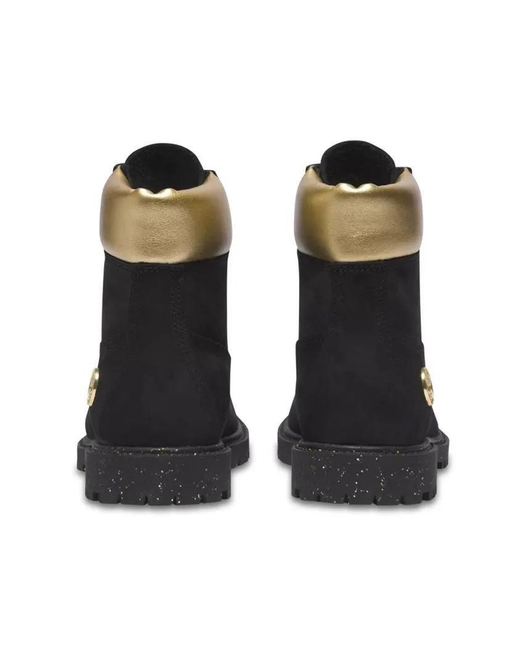 Timberland Black (Wmns) Heritage 6 Inch Waterproof Boots Nubuck With'