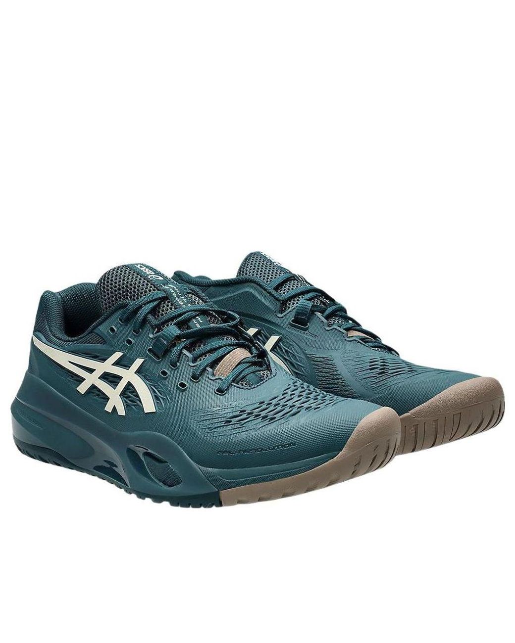 Asics Blue Gel-Resolution X 'Saxon Birch' for men