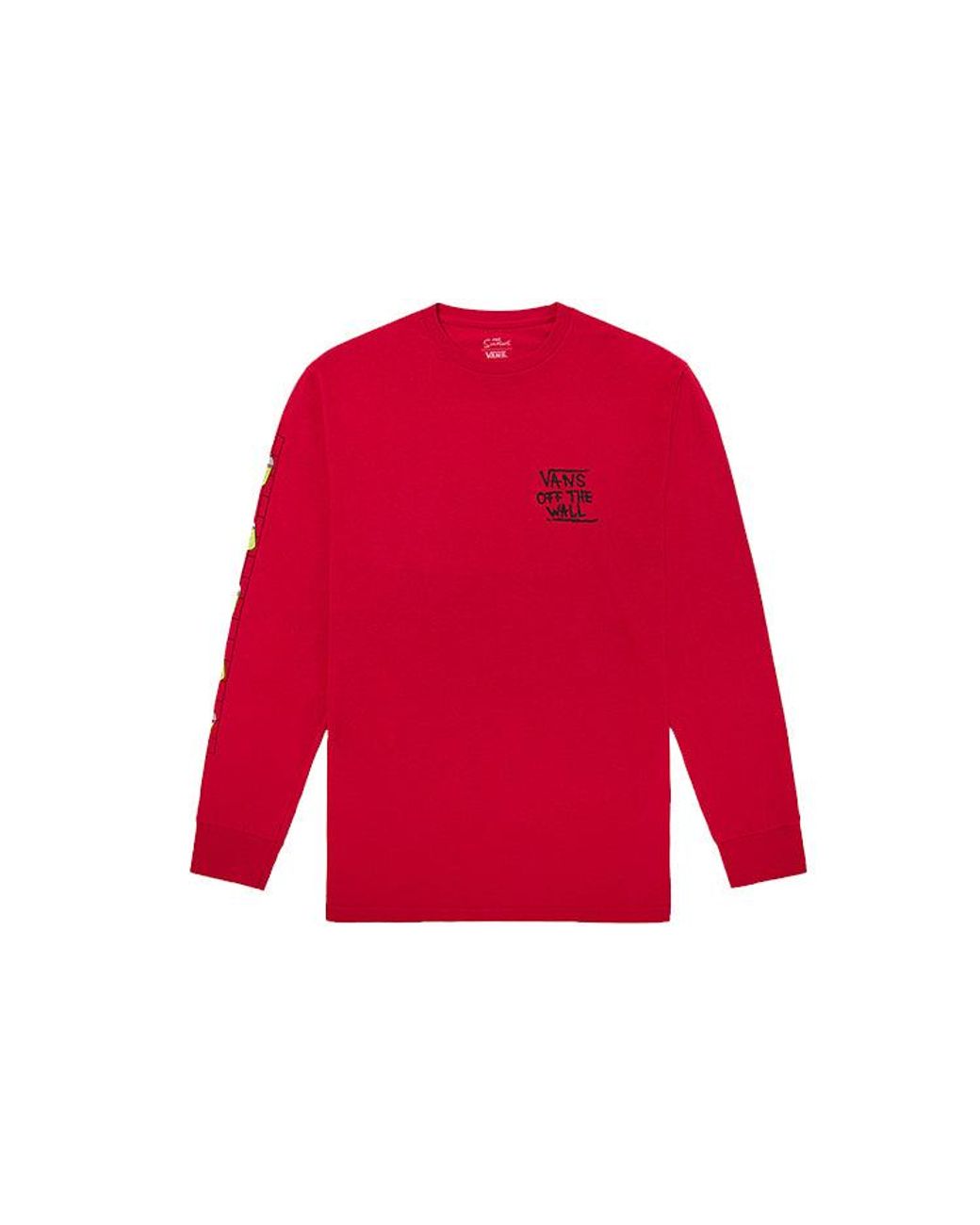 Vans Red Simpson Crossover Long Sleeves for men