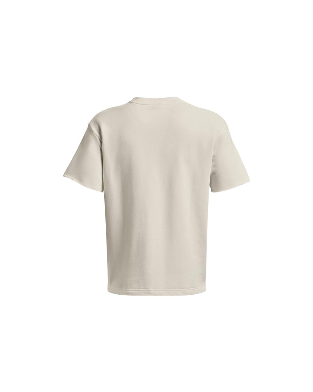 Under Armour Natural Project Rock Heavyweight Terry Short Sleeve T-Shirt for men