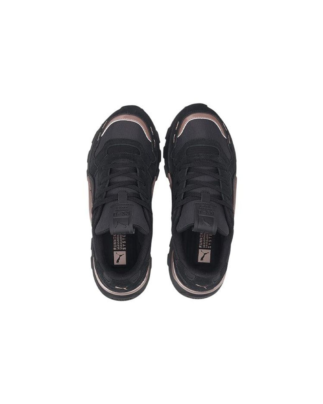 PUMA Black (Wmns) Rs 2.0 'Mono Metal