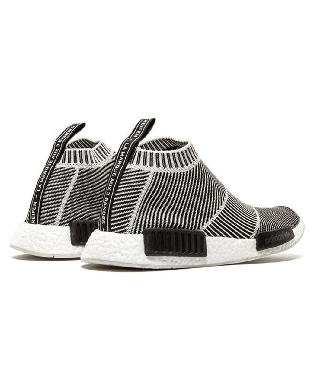Adidas Black Nmd_Cs1 Primeknit 'Core' for men