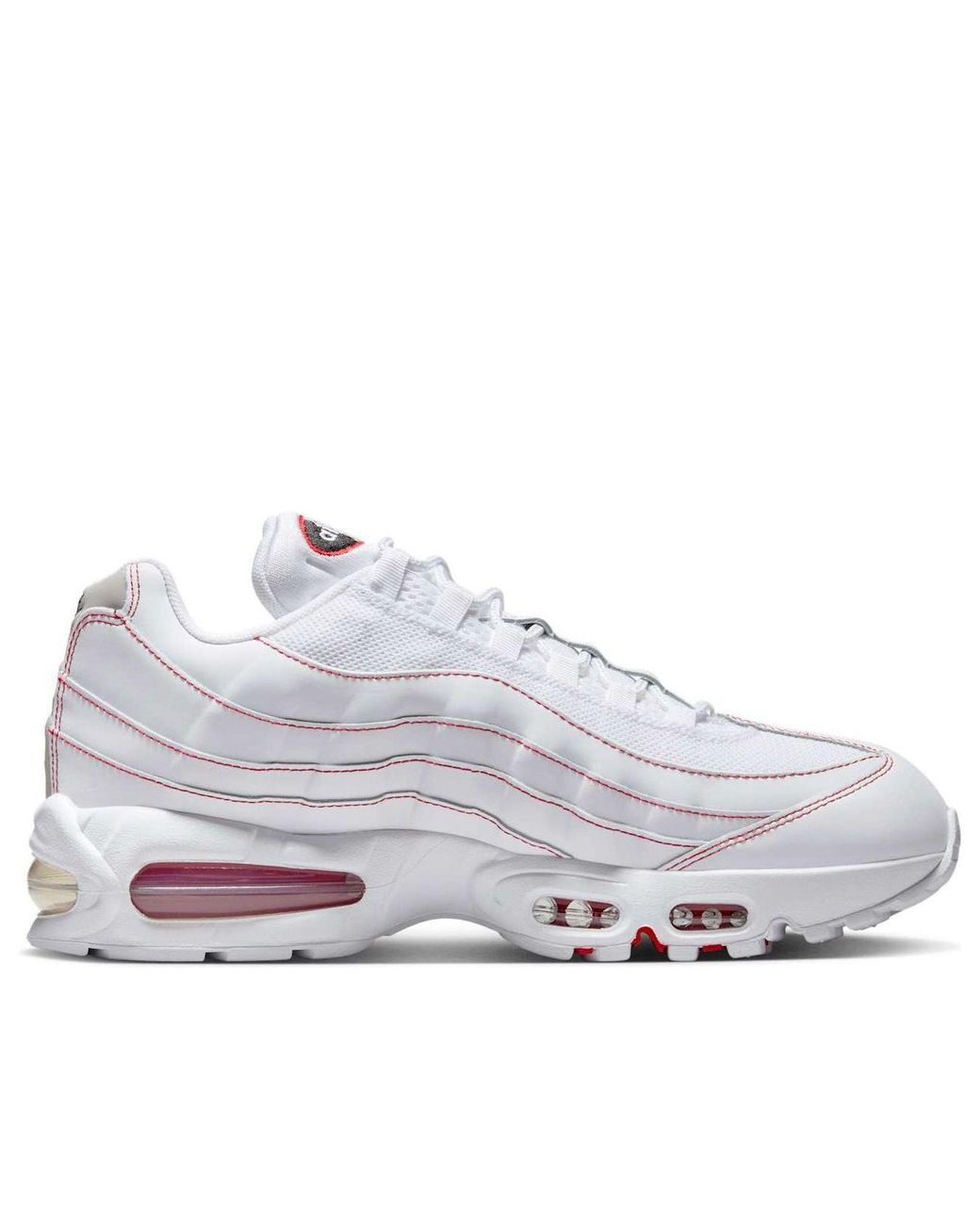 Nike White Air Max 95 Big Bubble Shoes for men