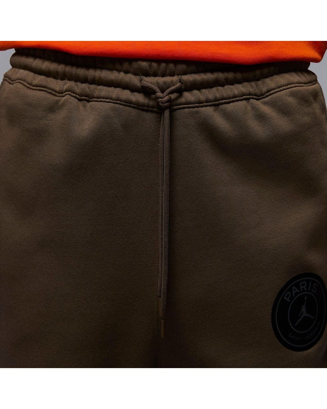 Nike Black X Paris Saint-Germain Fleece Sweatpants 'Palomino' for men