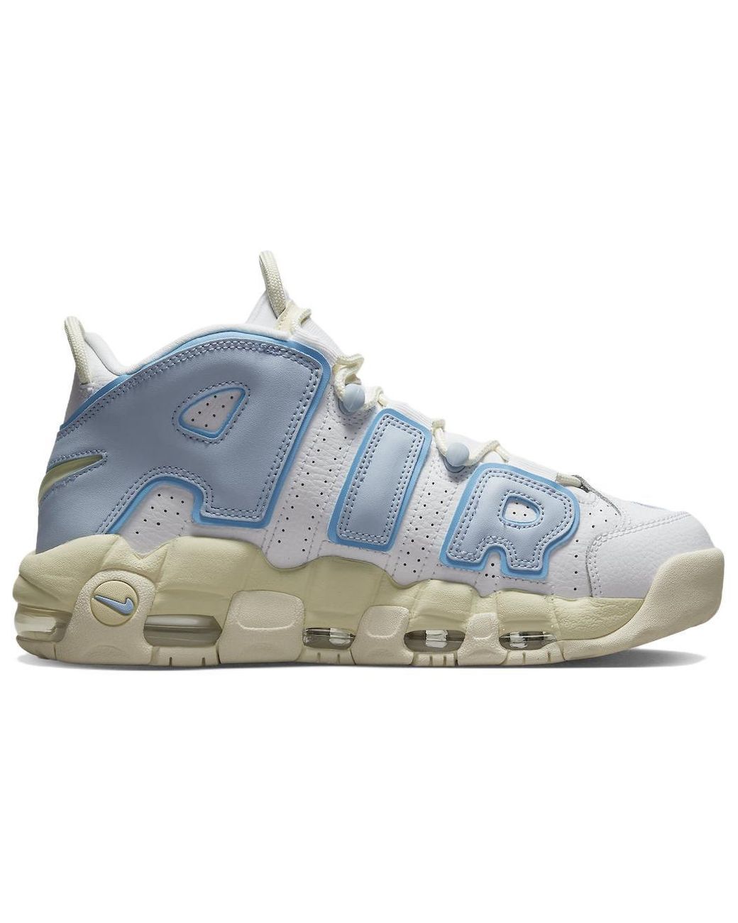 Nike Air More Uptempo 'white Blue' | Lyst