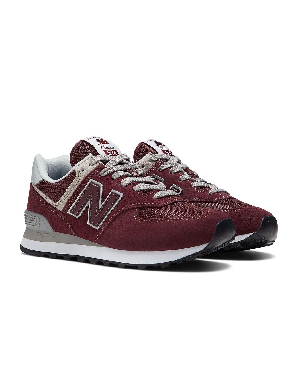 New Balance Brown (Wmns) 574 'Burgundy'
