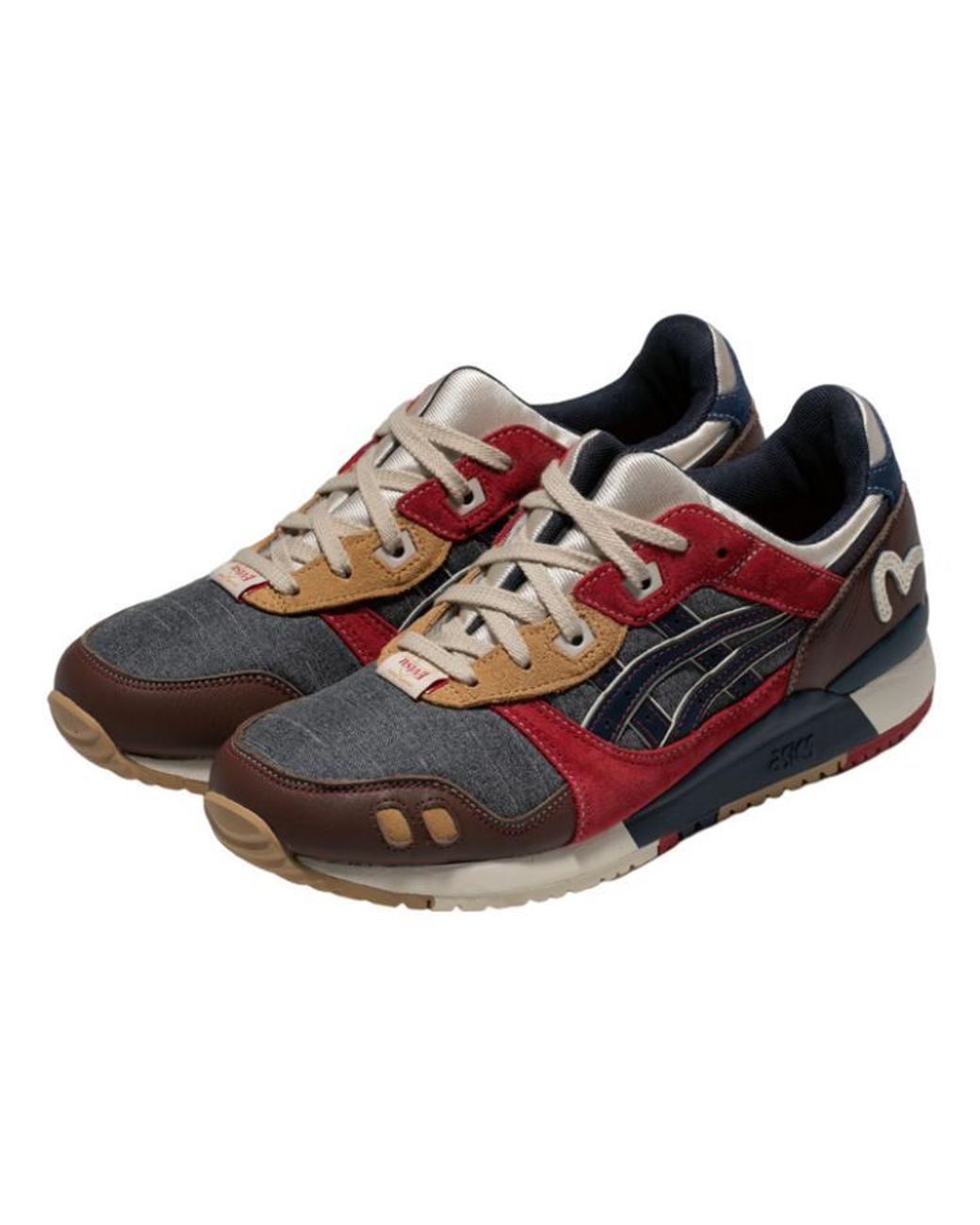 Asics Red Gel-Lyte 3 X Evisu for men