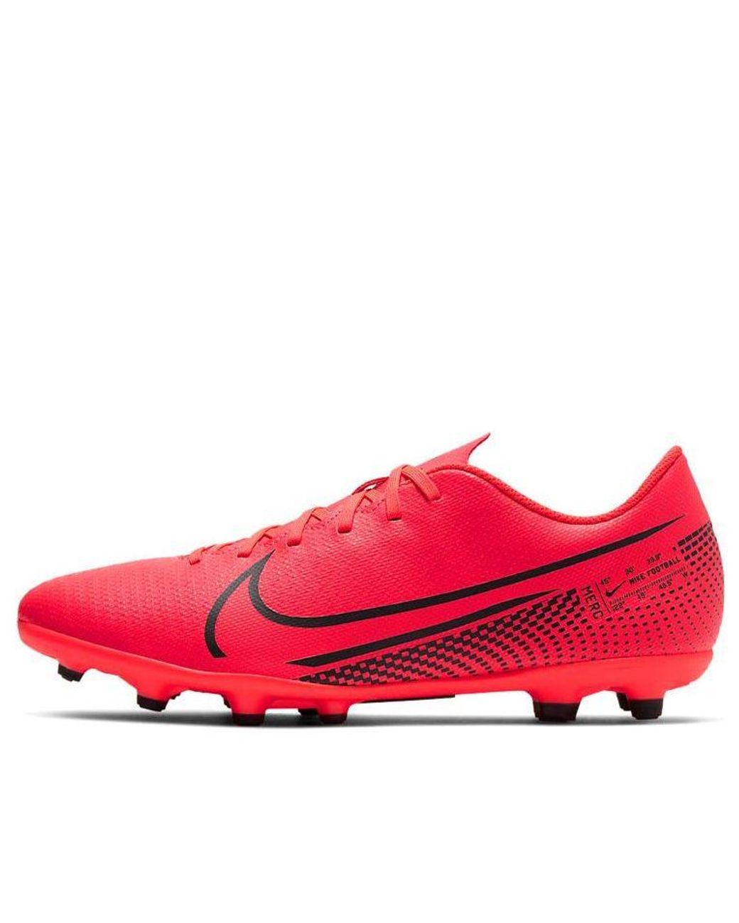 conferencia Todos segundo Nike Mercurial Vapor 13 Club Mg Red/black for Men | Lyst