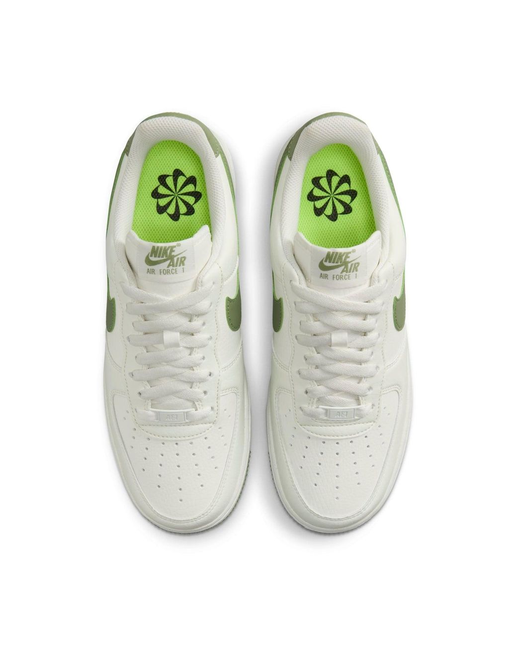 Nike White (Wmns) Air Force 1 '07 Next Nature 'Sail Oil'