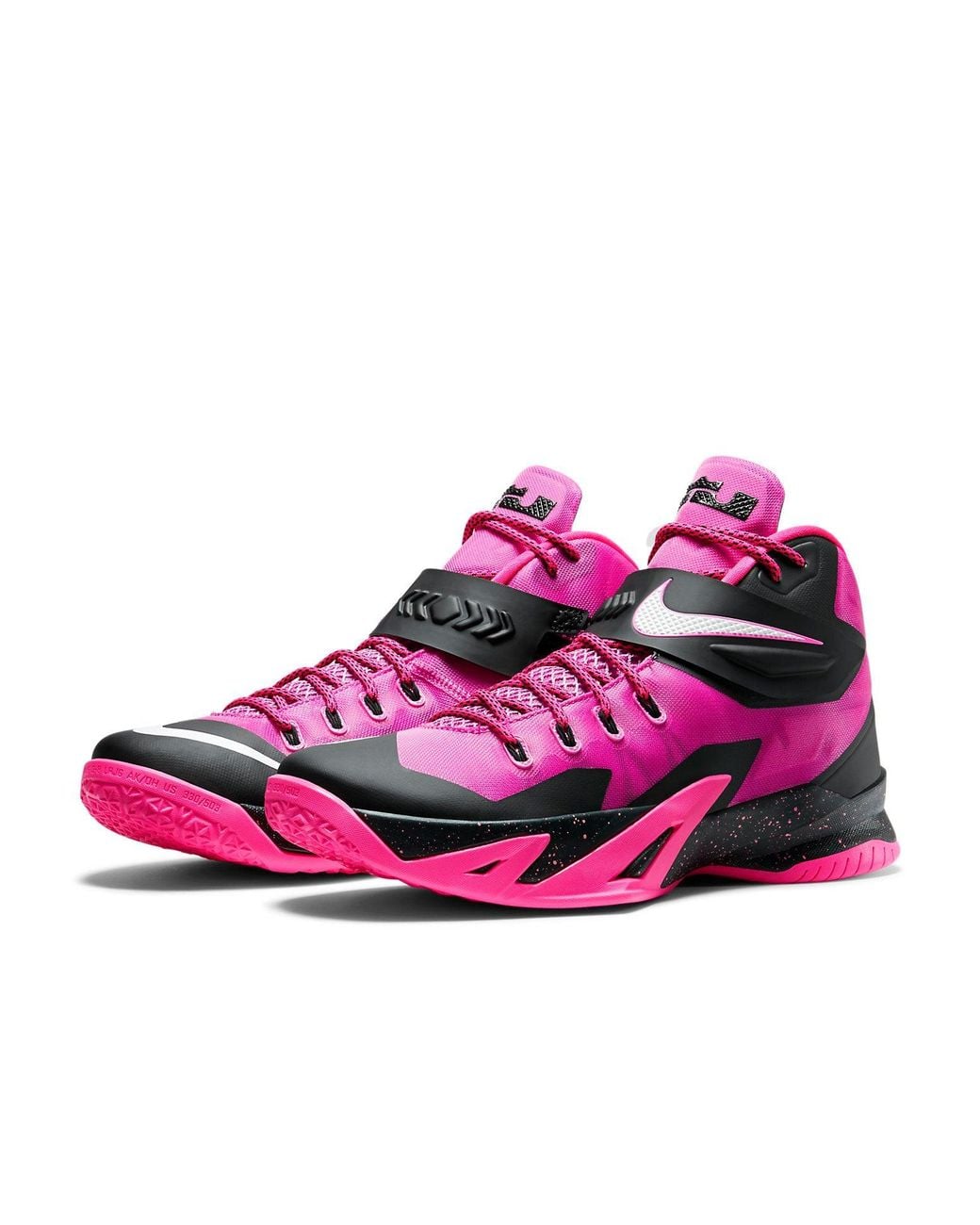 Nike Pink Lebron Zoom Soldier 8 for men