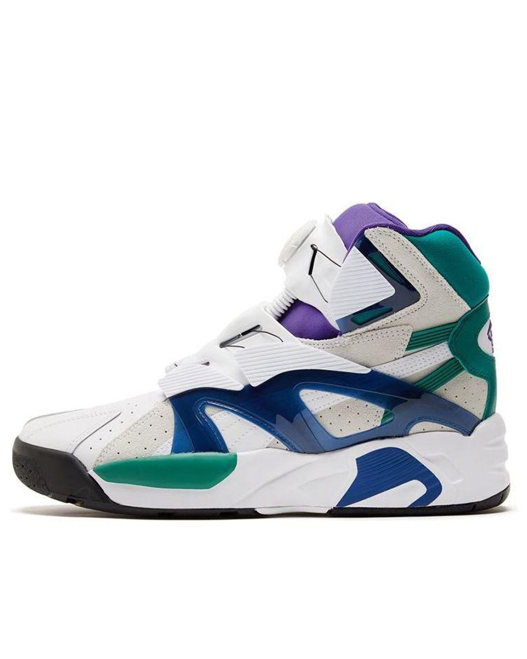 PUMA Disc System Weapon Discstory Mid Sneakers White/green/blue for Men |  Lyst