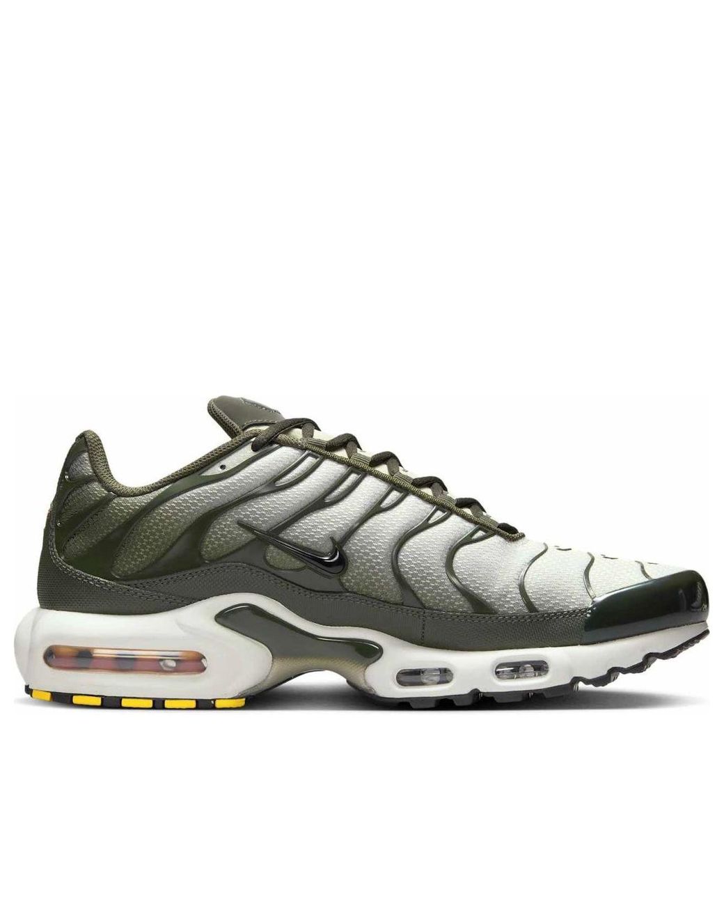 nike tns grey and green