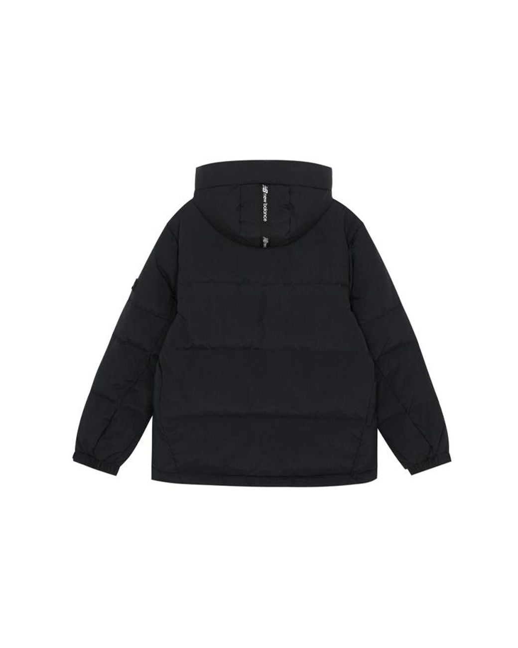 New Balance Blue Warm Hooded Down Jacket for men