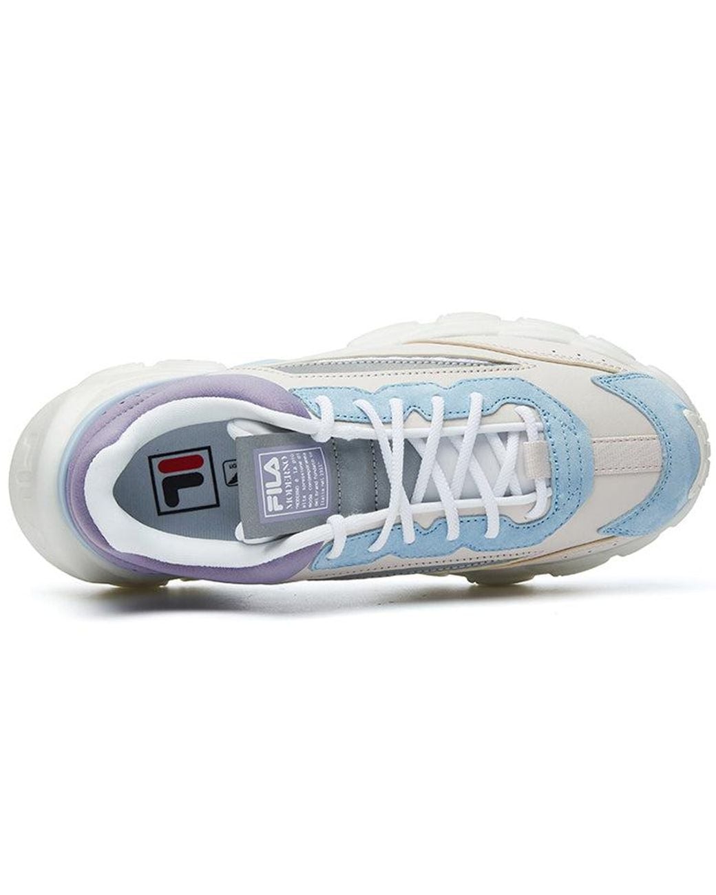 Fila Blue (Wmns) Low-Top Daddy Shoes
