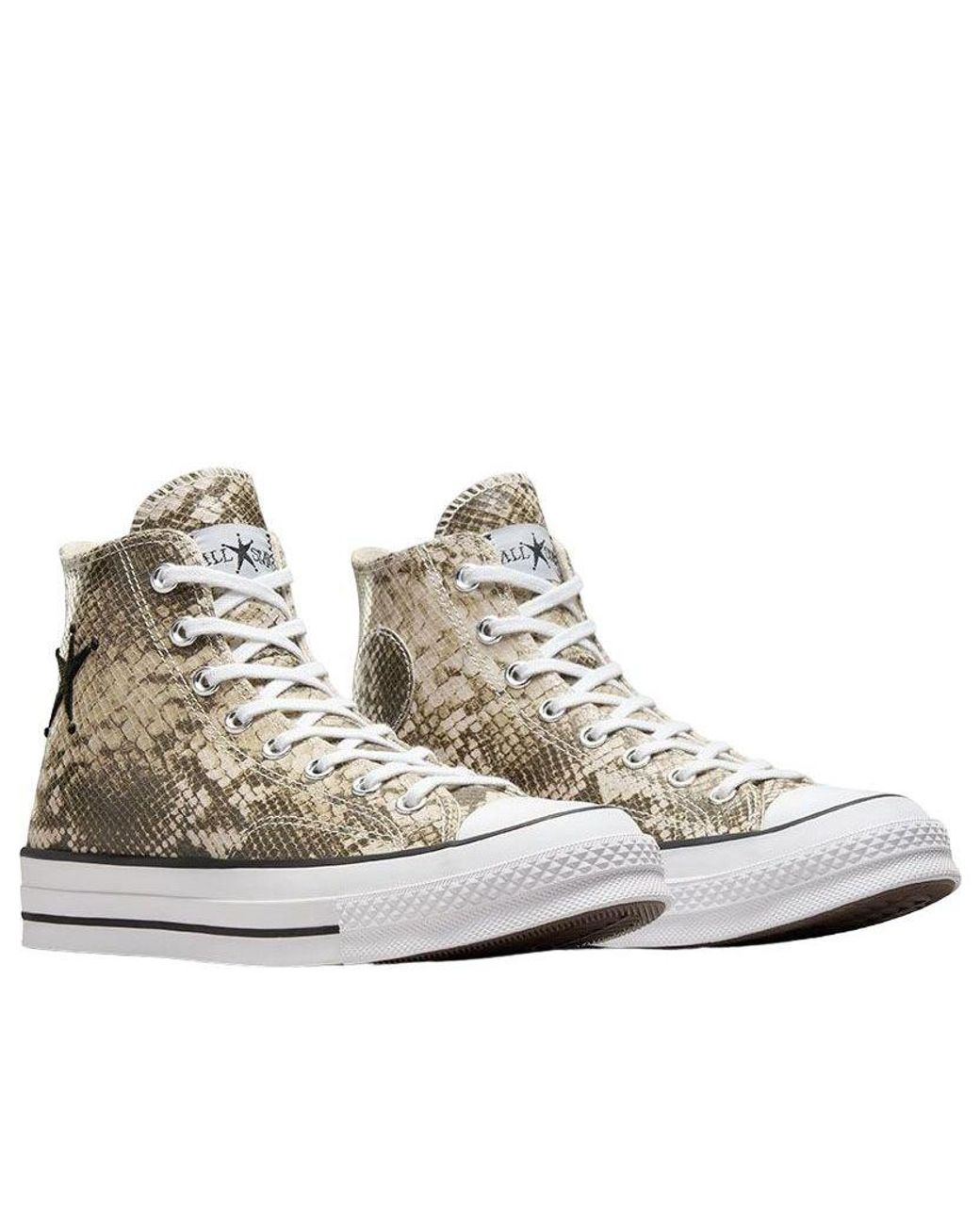 Converse X Stussy Chuck Taylor All Star 70 Hi 'Snakeskin' in Brown