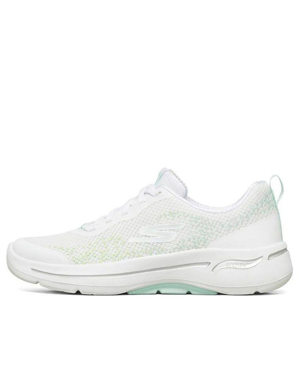 Skechers White (Wmns) Go Walk Arch Fit Light'
