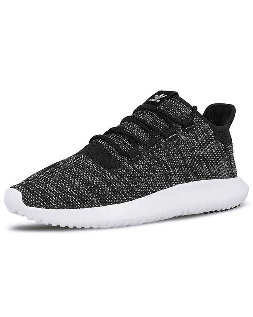 Adidas Black Tubular Shadow Knit 'Core' for men