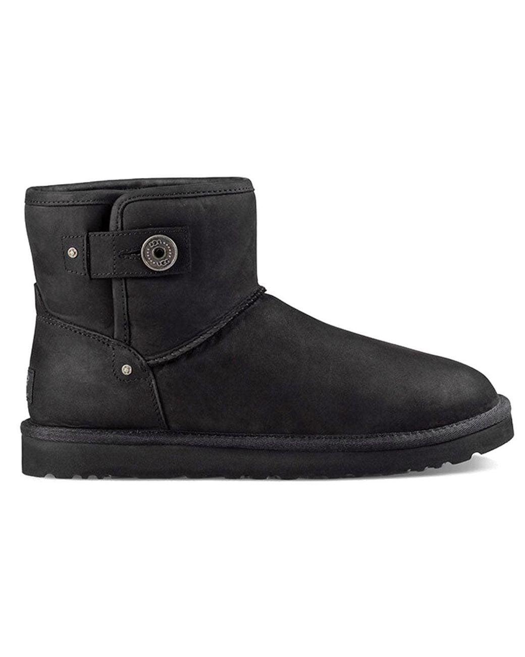 Ugg Black M Beni Fleece Lined Snow Boots for men