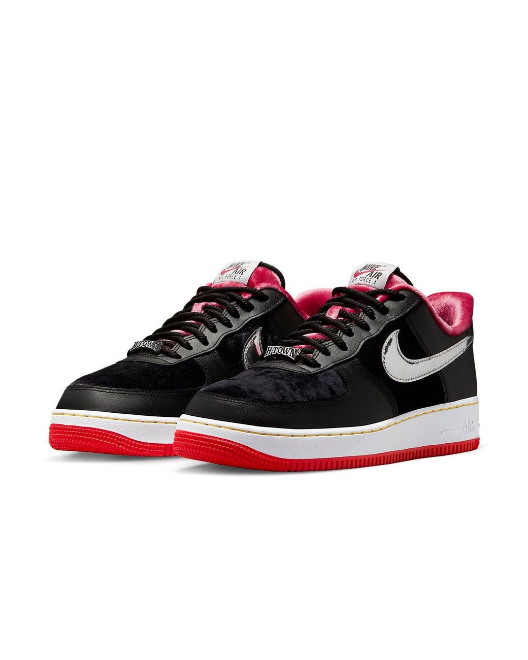 Nike Black Air Force 1 Low Premium 'Houston' for men