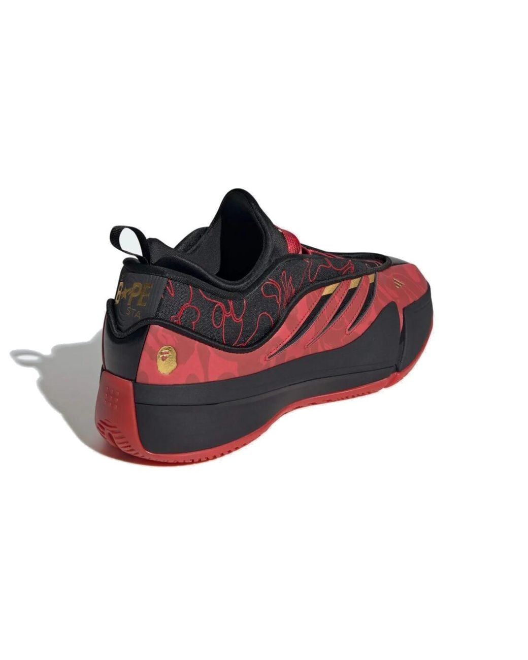 Adidas Red X A Bathing Ape Dame 9 'Better Scarlet' for men