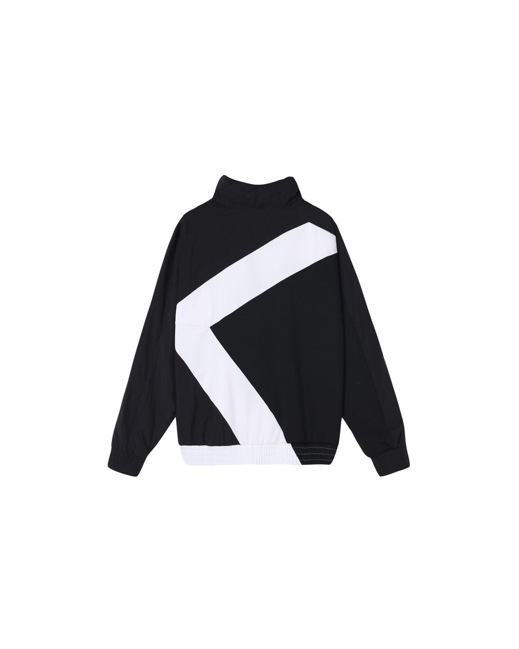 Nike Black Wings Diamond Retro Sports Running Training Stand Collar Jacket for men