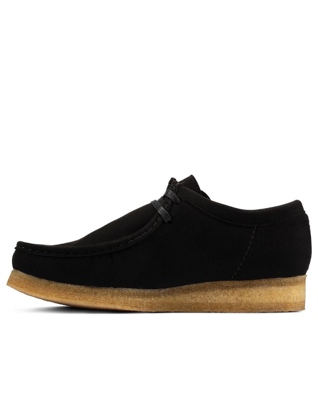 Clarks Black Wallabee Vegan' for men