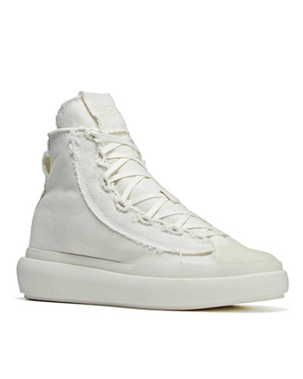 Adidas White Y-3 Nizza Hi 'Off' for men