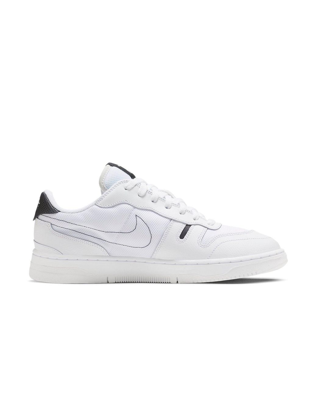 Nike White Squash-Type Low Tops Casual Skateboarding Shoes for men