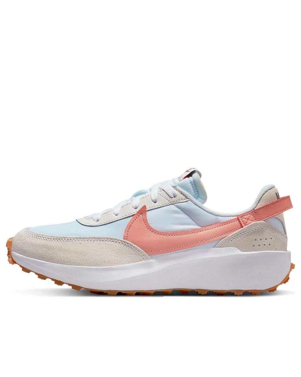 Nike White (Wmns) Waffle Debut Light Madder Root Gum'