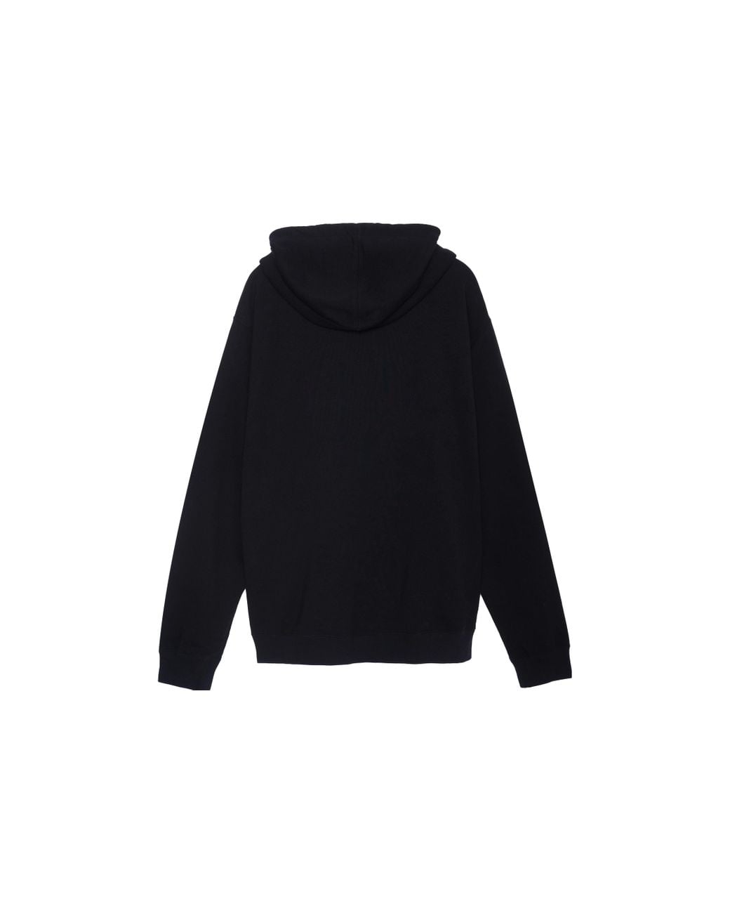 Gucci Black Interlocking G Graphic-Print Hoodie for men