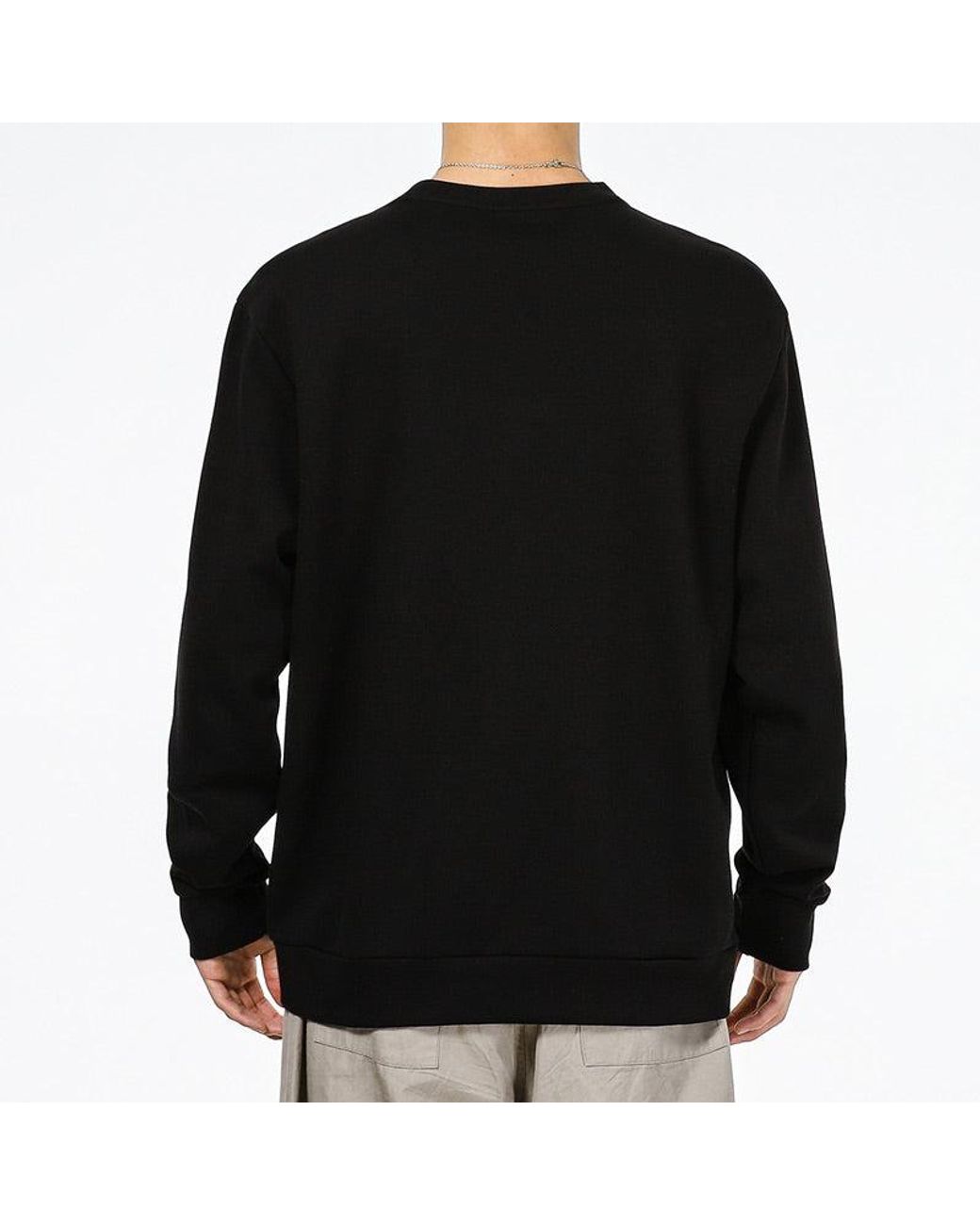 PUMA Black Crew Sweatshirt for men