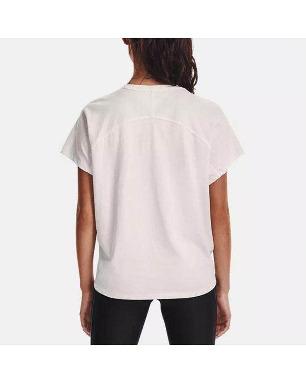 Under Armour White (Wmns) Project Rock Outwork Printing