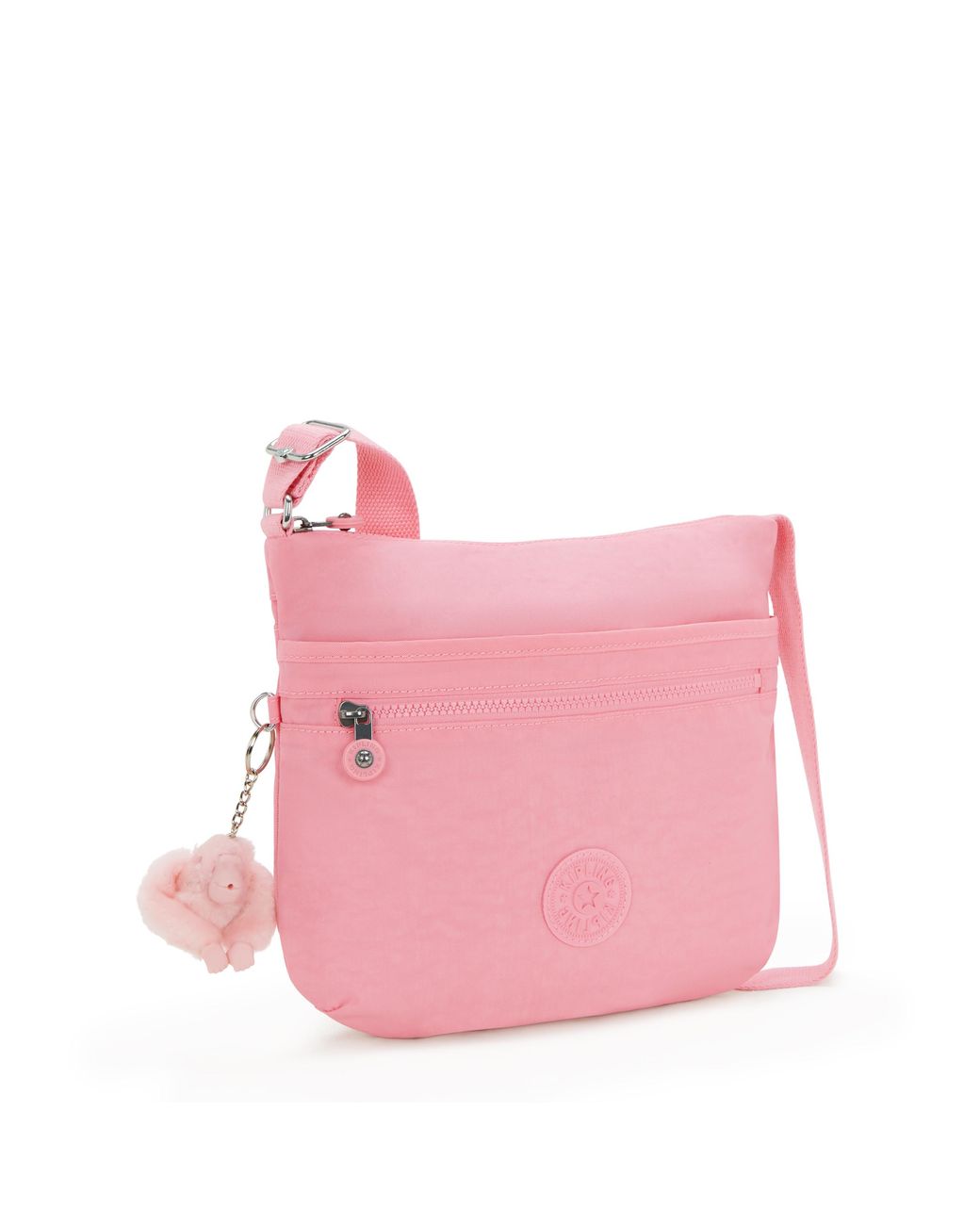 Kipling Pink Crossbody Bag Arto Enjoyable Blush Medium