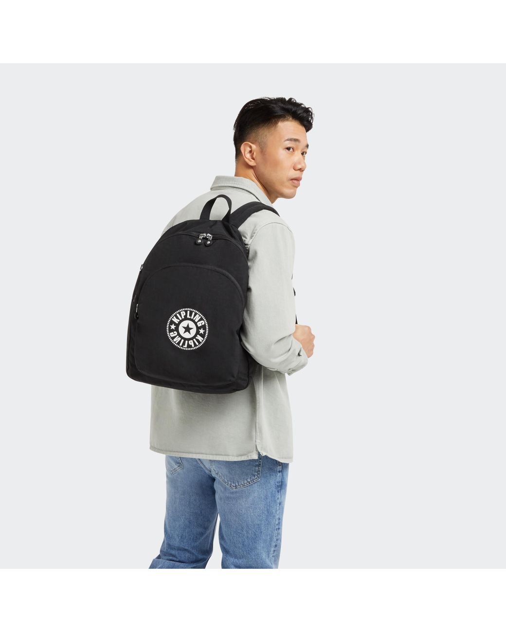 Kipling Backpack Curtis L Black Lite Large