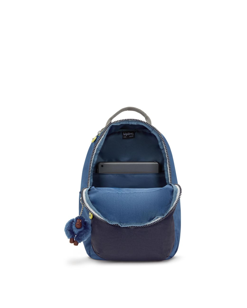 Kipling Backpack Seoul S Fantasy Blue Block Small