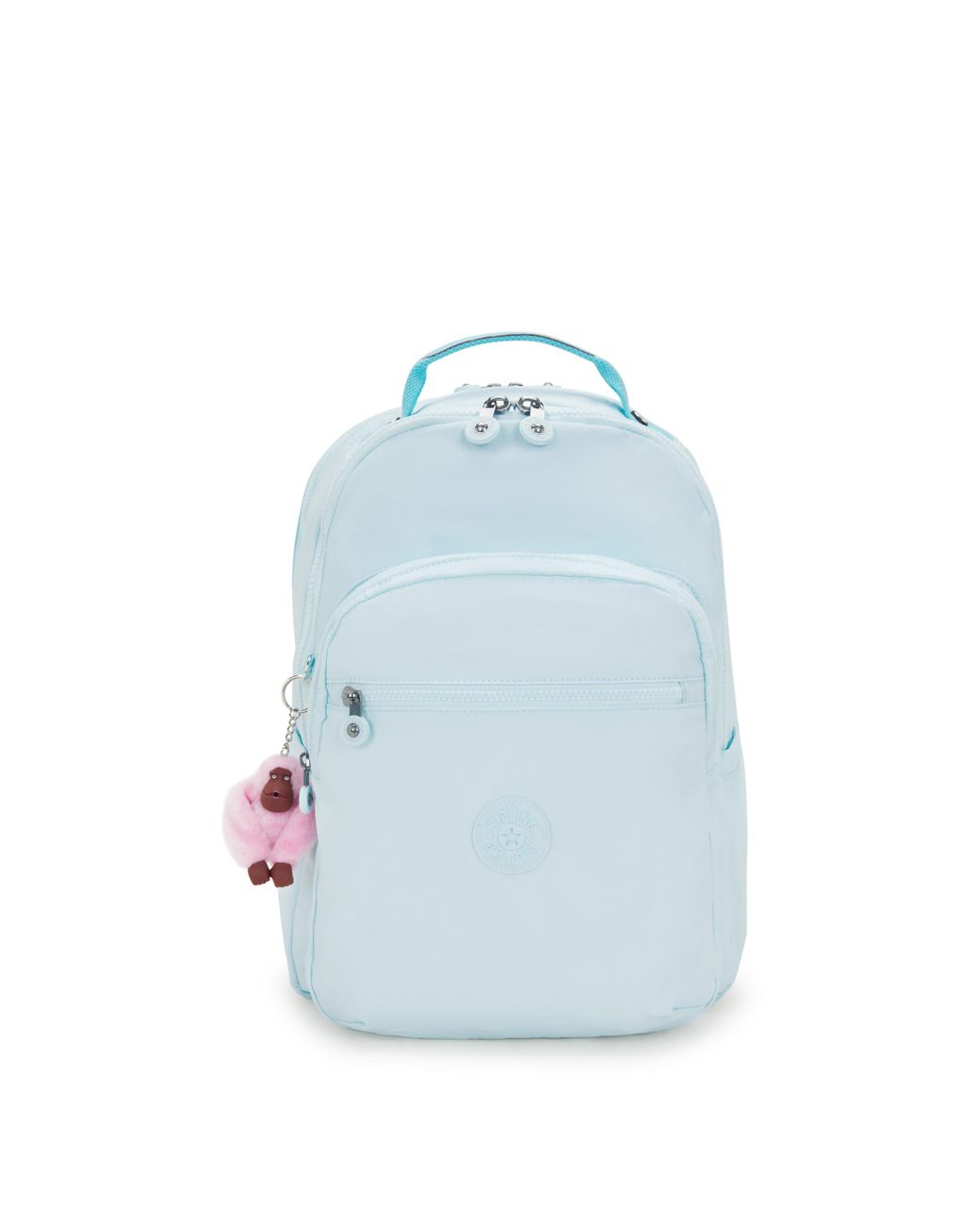 Kipling Backpack Seoul Lap Sky Metallic Large in Blue Lyst UK