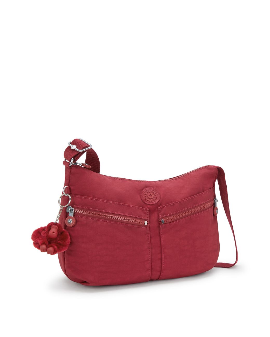 Kipling Red Crossbody Bag Izellah Funky Medium