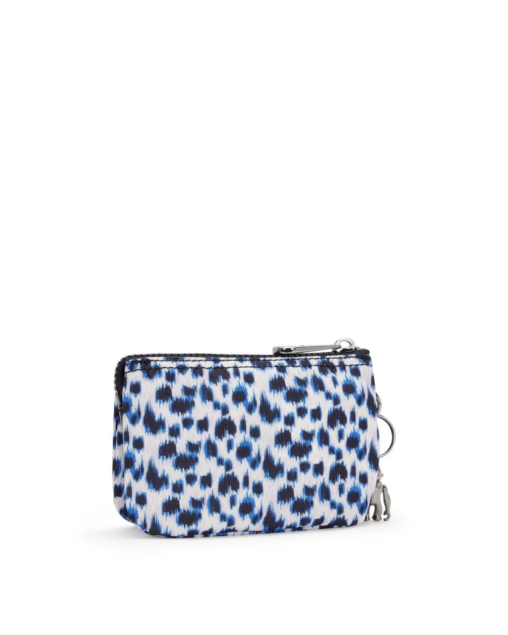 Kipling Blue Pouch Creativity S Curious Leopard Small 100% Recycled Polyester