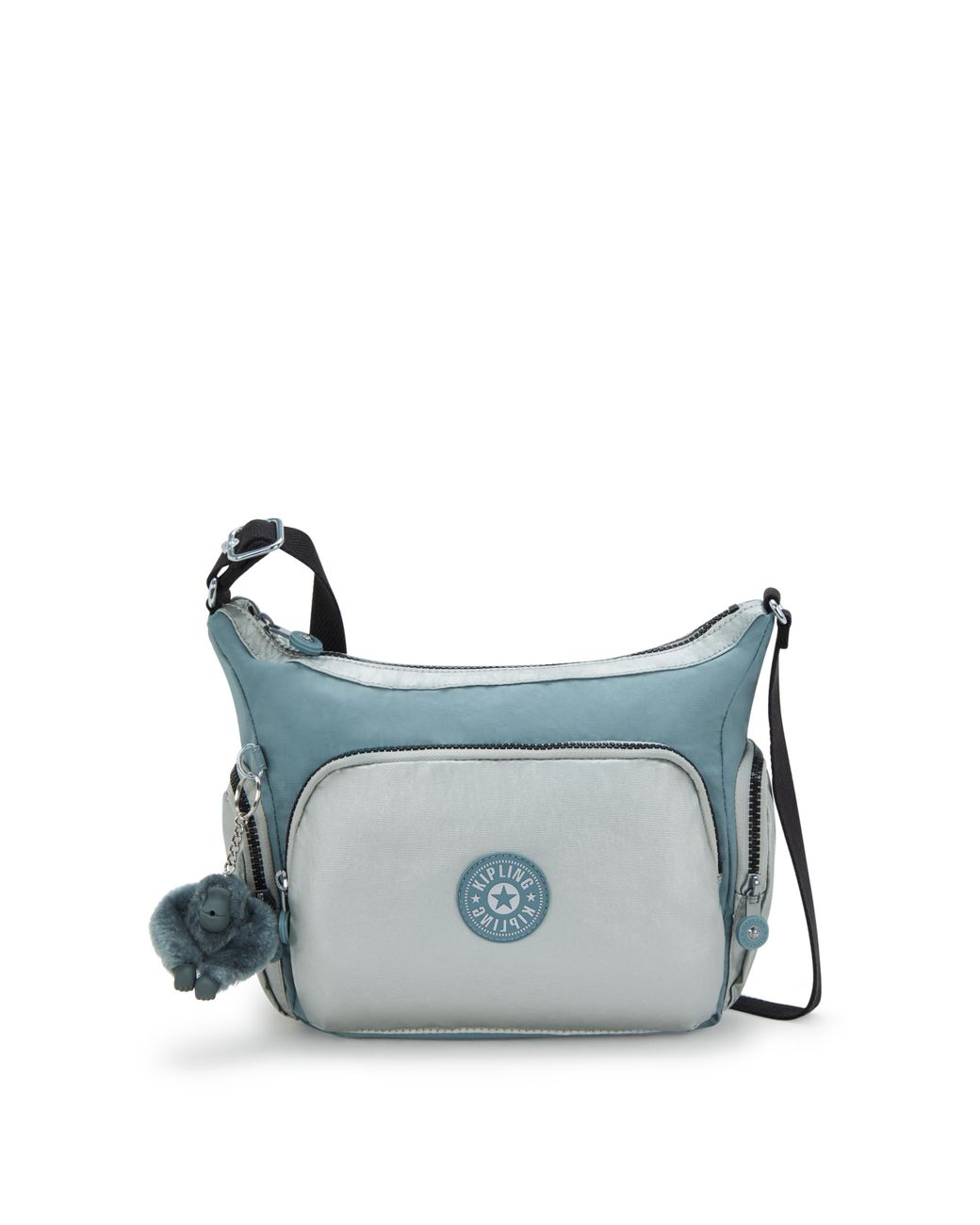 Kipling Gray Crossbody Bag Gabb S Pink Shine Bl Medium
