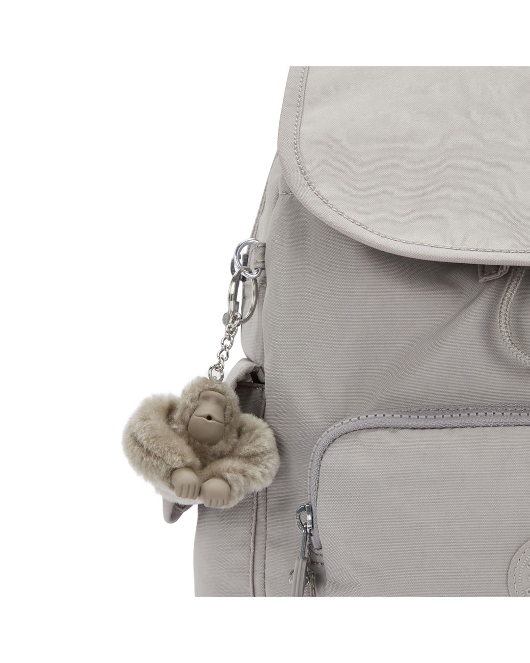 Kipling Blue Backpack City Pack S Grey Gris Small
