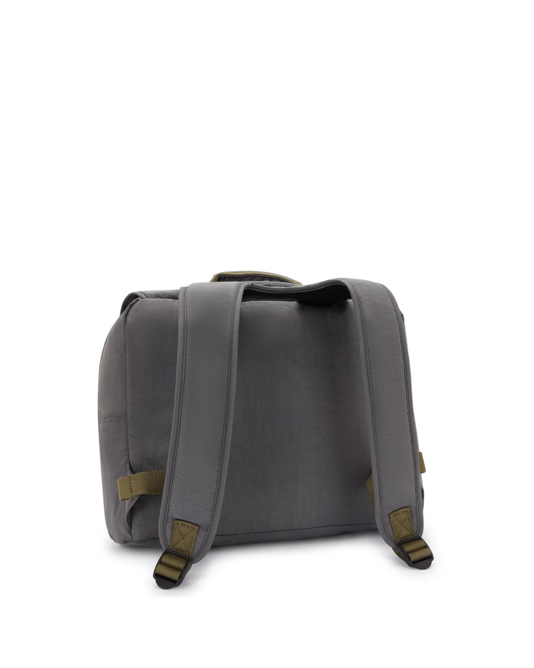 Kipling Gray Backpack Iniko Back To Medium 56% Recycled Polyamide, 44% Polyamide