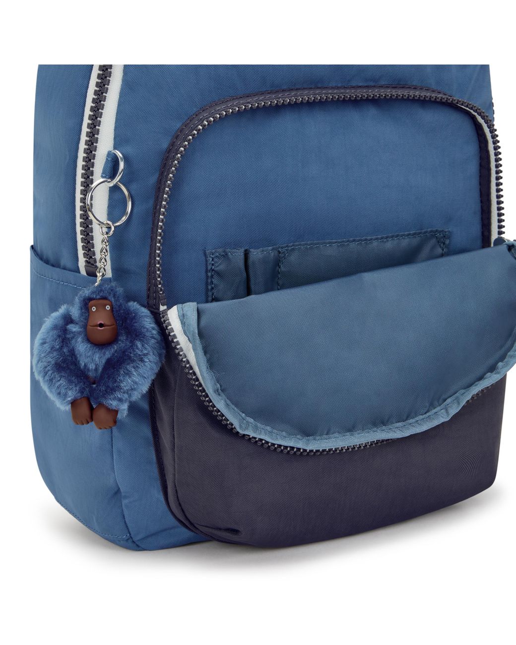 Kipling Backpack Seoul S Fantasy Blue Block Small
