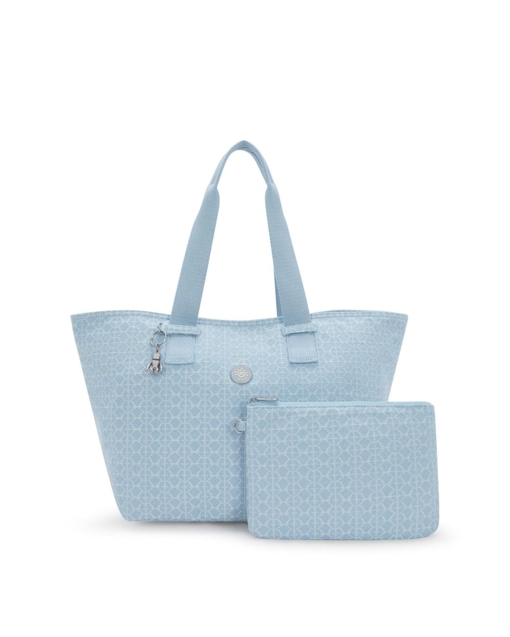 Kipling Blue Tote Raaja Signature Denim Large