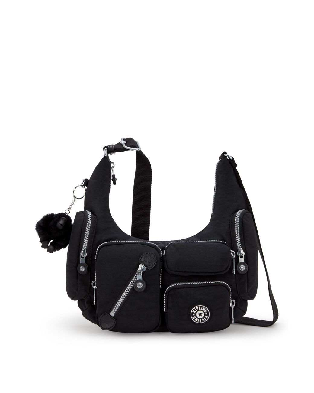 Kipling Black Shoulder Bag Etsu Rapid Small