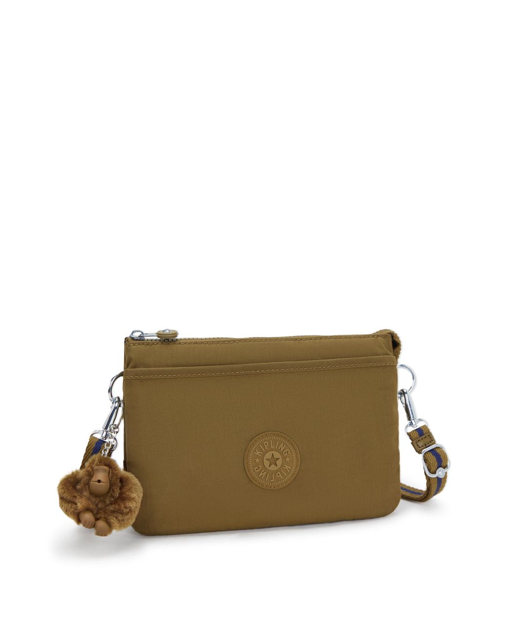 Kipling Blue Crossbody Bag Riri Tender Sage Mu Green Large